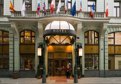 Art Nouveau Palace Hotel, Prague, Czech Republic