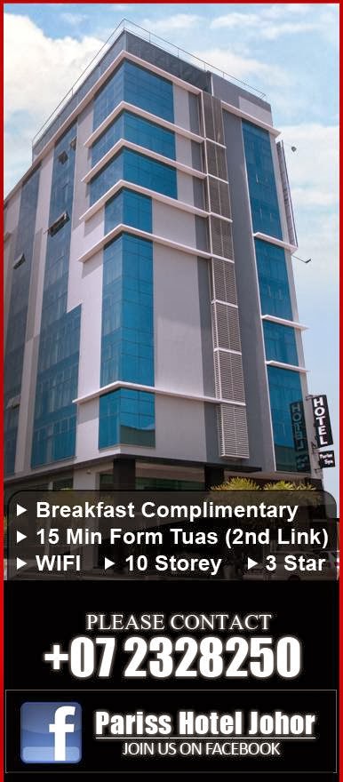 Pariss Hotel, Johor Bahru, Malaysia