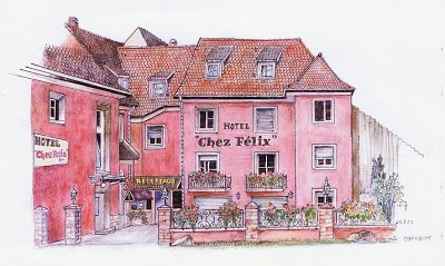 Hotel Chez Felix, Ostheim, France