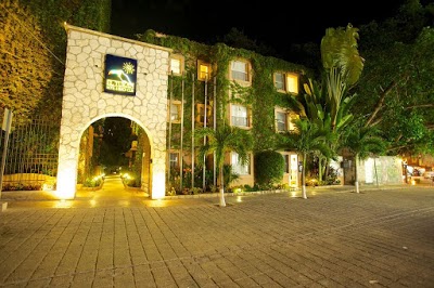 Hotel Las Palapas, Playa del Carmen, Mexico