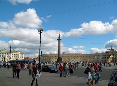 BY THE HERMITAGE, ST PETERSBURG, Russian Federation