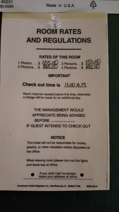 HOLLY MOTEL, SOUTHAMPTON, United States of America